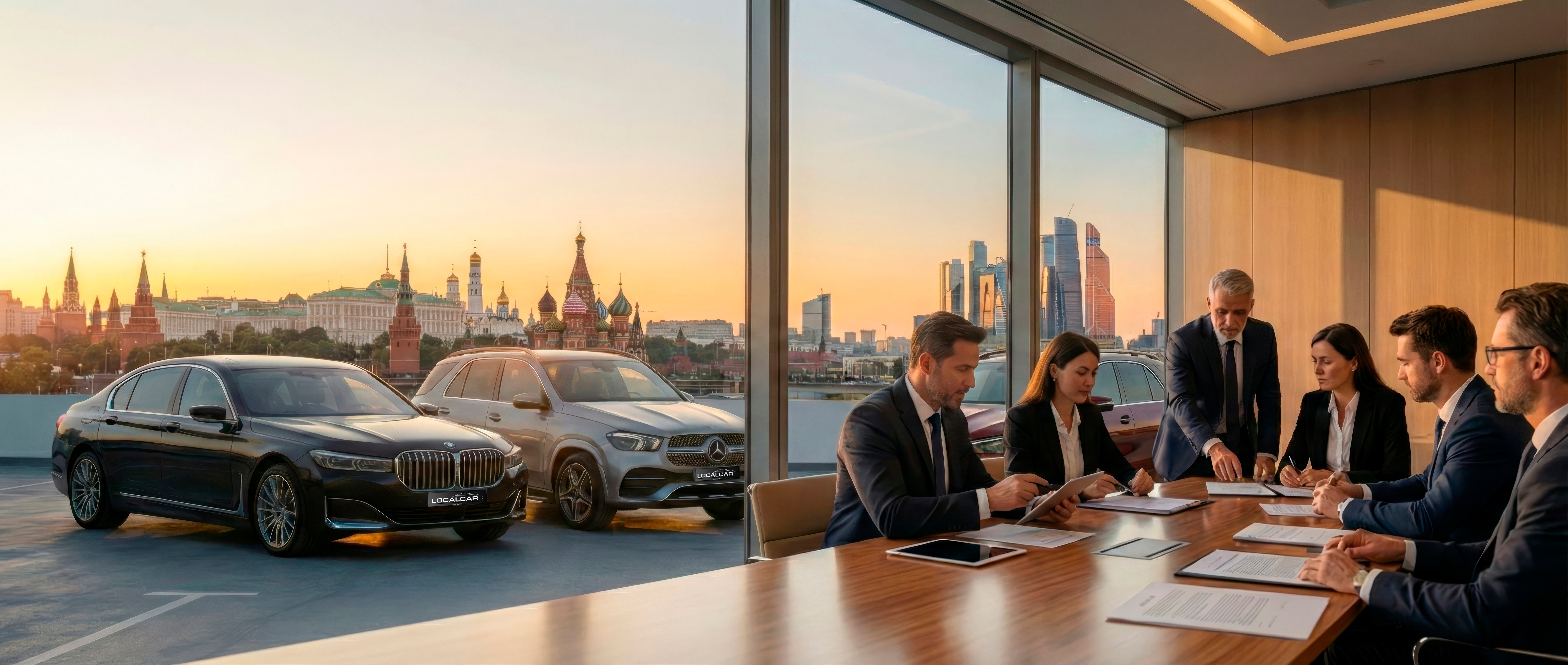 Лето в Москве на премиум‑авто: аренда BMW, Mercedes или Porsche на сезон
